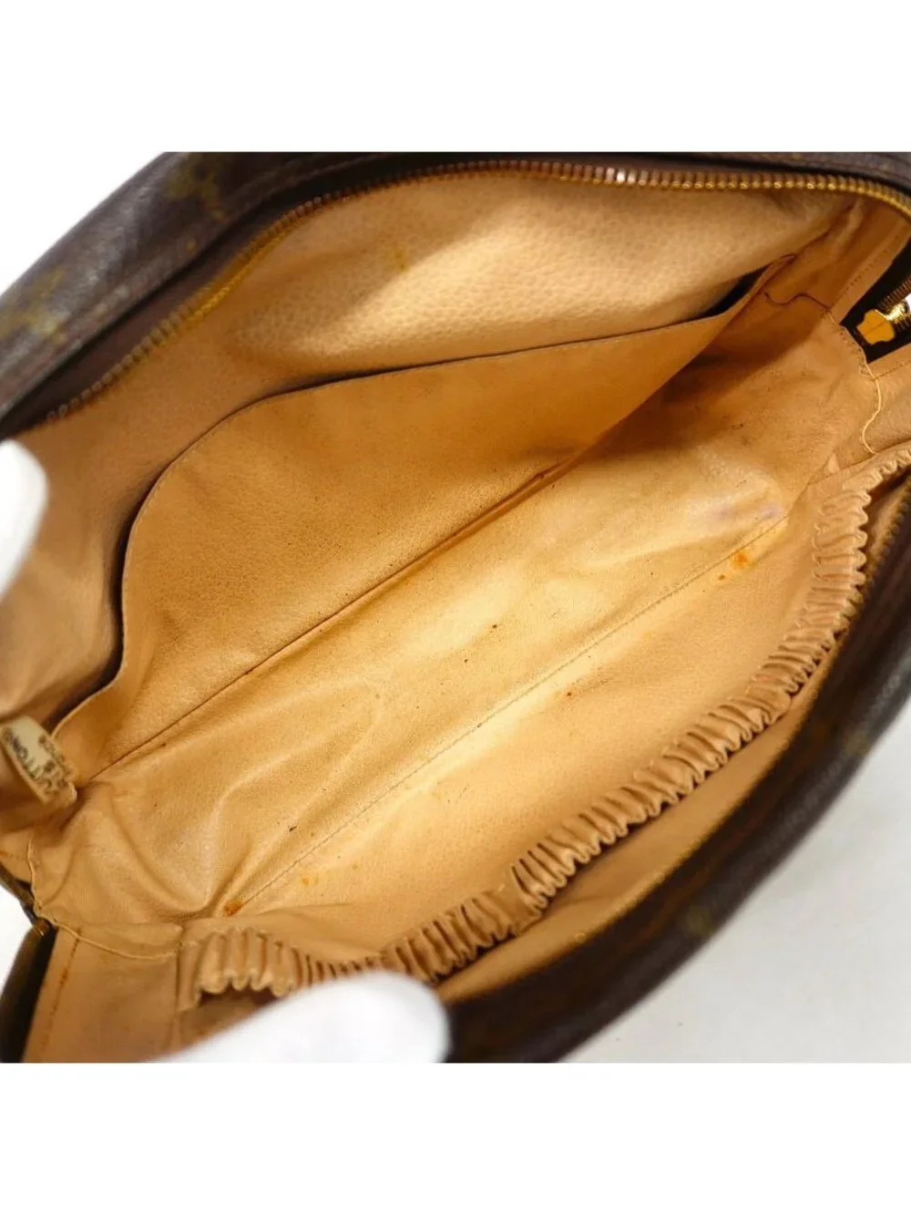 Louis Vuitton Pouch Monogram Trousse Toilet 28 Brown